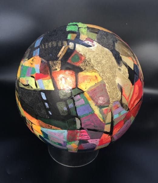 Large 12" Diameter Abstract Sphere picture