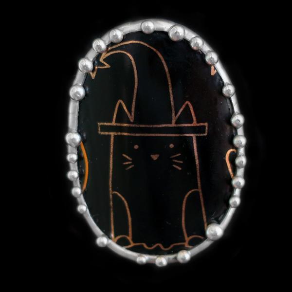 Cat Cup Shard Pin/Pendant picture
