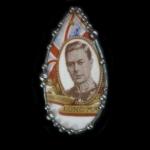 1937 English Coronation Cup Shard Pin/Pendant