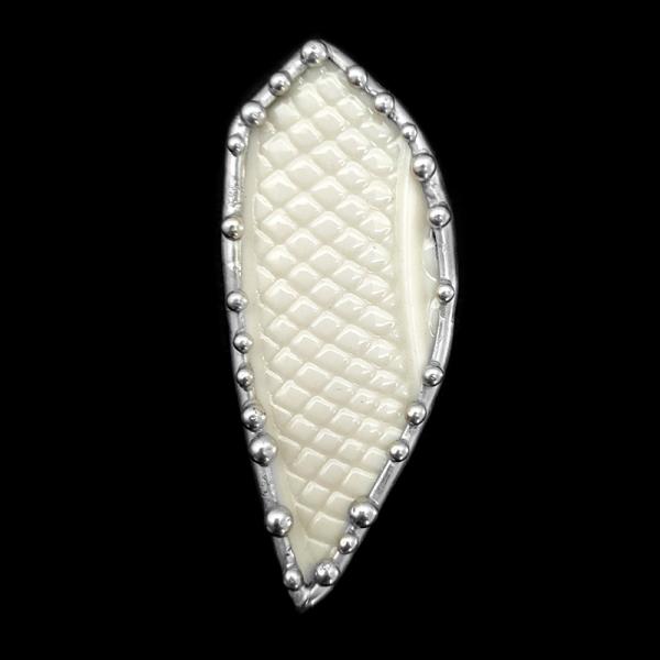 Irish Belleek Shard Pin/Pendant picture