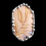 Antique Jardiniere Shard Pin/Pendant