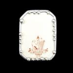 Irish Belleek Mark Shard Pin/Pendant