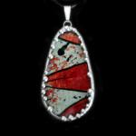 Turkish Art Glass Shard Pendant