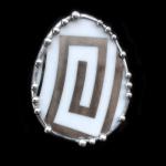 Contemporary MM Duka Plate Shard Pin/Pendant