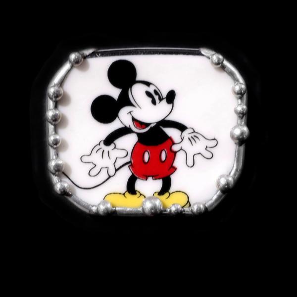 Mickey Mouse Plate Shard Pendant