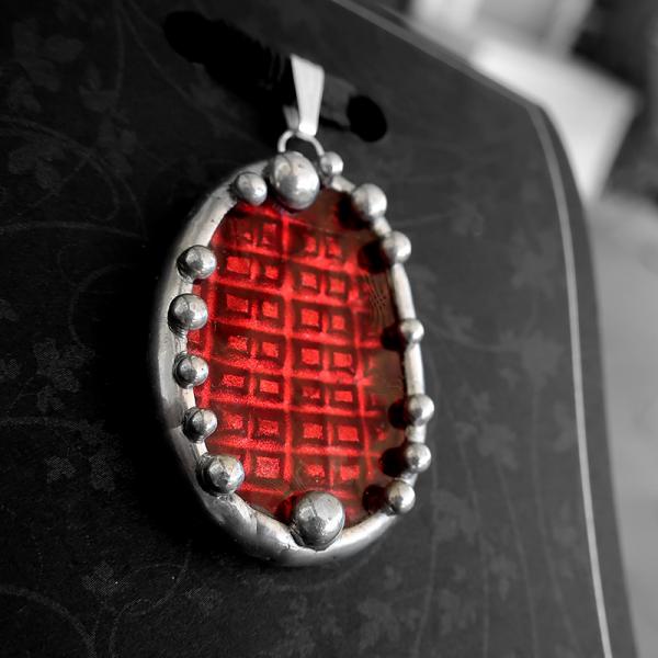 Turkish Art Glass Shard Pendant picture