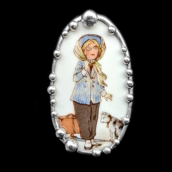 Milk Pitcher Shard Pin/Pendant ** picture