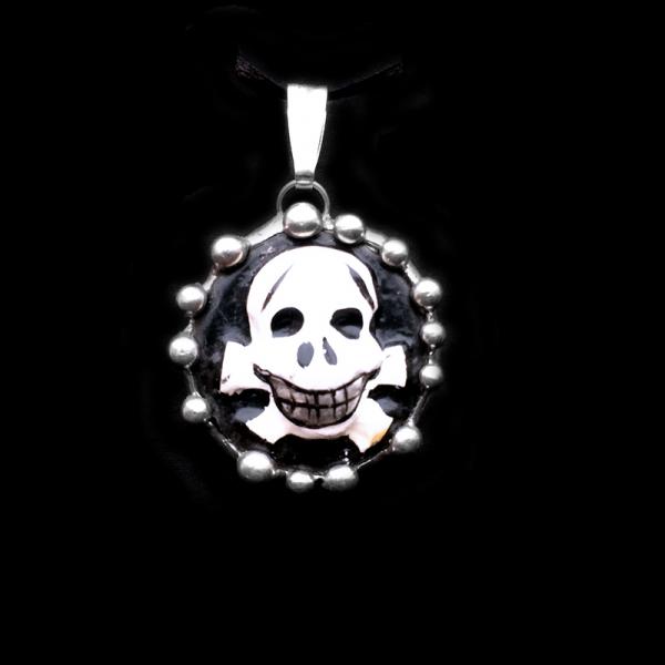 Halloween Candy Dish Shard Pendant picture