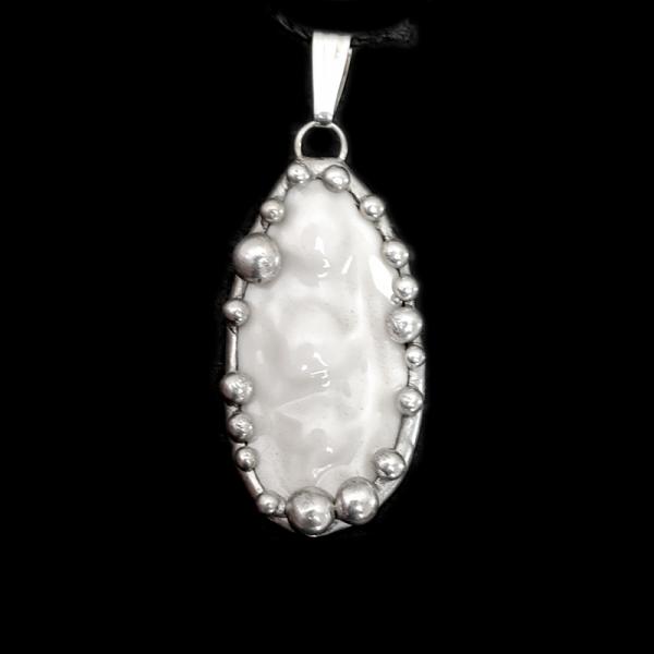 Contemporary Irish Belleek Shard Pendant picture