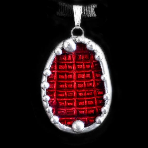 Turkish Art Glass Shard Pendant picture