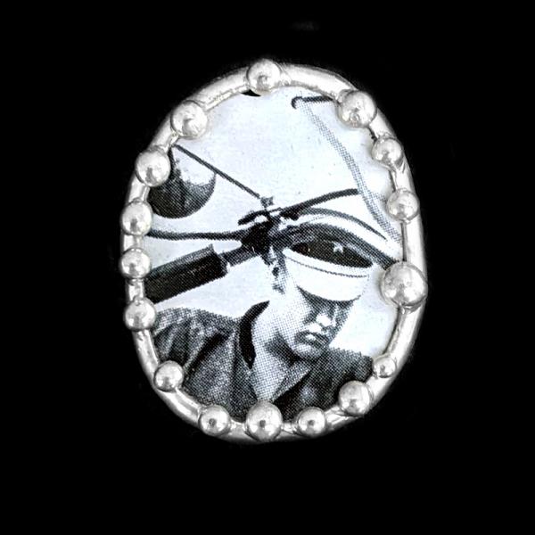 Elvis Mug Shard Pin/Pendant picture