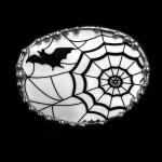 Halloween Dish Shard Pin/Pendant