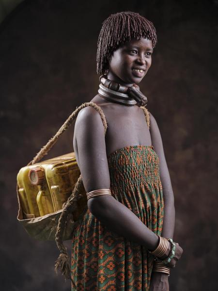 Water Carrier-Omo Valley, Ethiopia picture