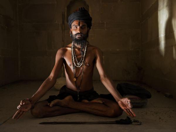 Meditation_Varanasi, India picture