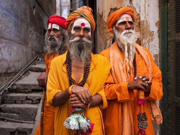 Three Babas_Varanasi, India