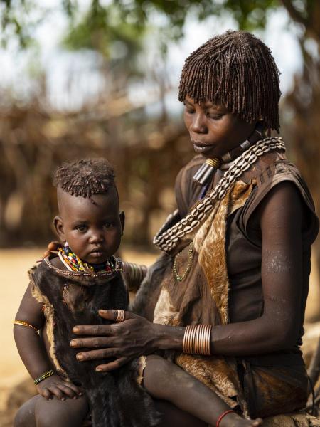 Mother and Child_Omo Valley, Ethiopia picture