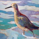 “Willet” stretched (unframed) gicleé canvas print