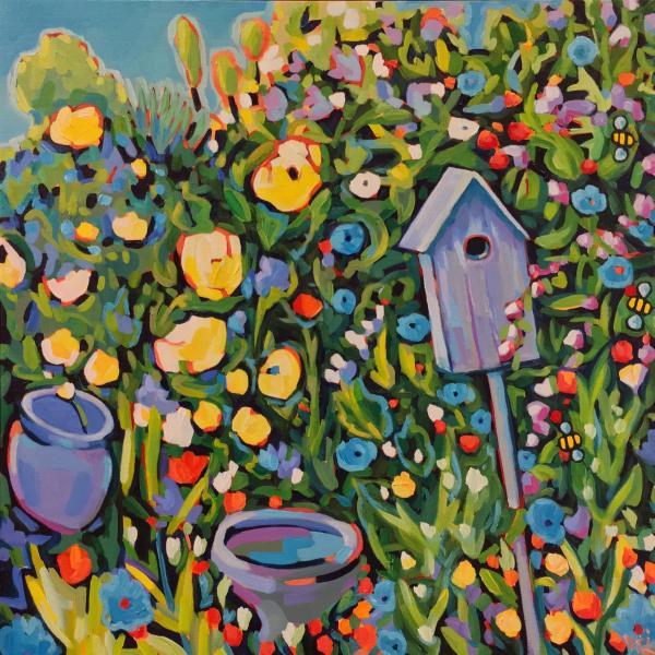 &ldquo;Won&rsquo;t you be my Neighbor&rdquo; stretched (unframed) gicle&eacute; canvas print