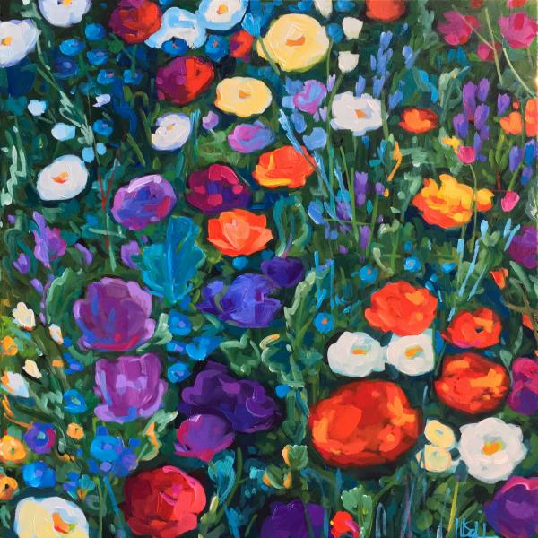 &ldquo;Rainbow Connection&rdquo; 8x8&rdquo; stretched gicle&eacute; canvas print