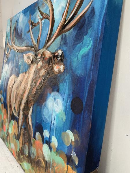 Elk 30x30" picture