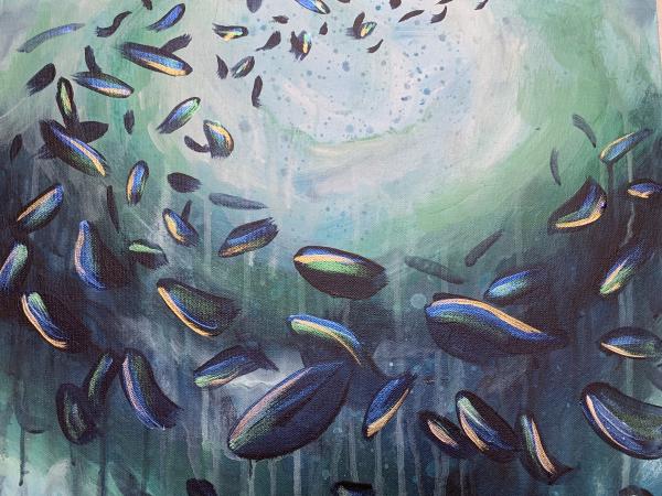 School of Fish 16x20" picture