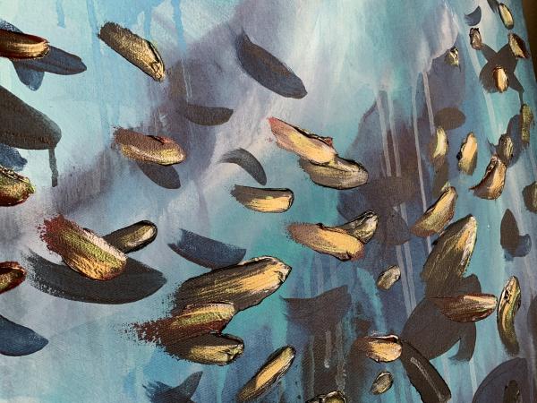 School of Fish 24x42" picture