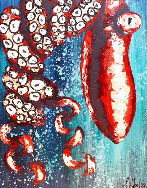 Octopus 24x18" picture