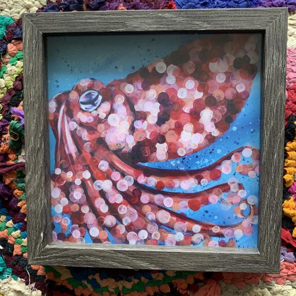 Squid 8x8" Framed Prints picture