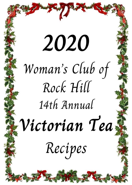 2020 Victorian Tea Recipes PDF