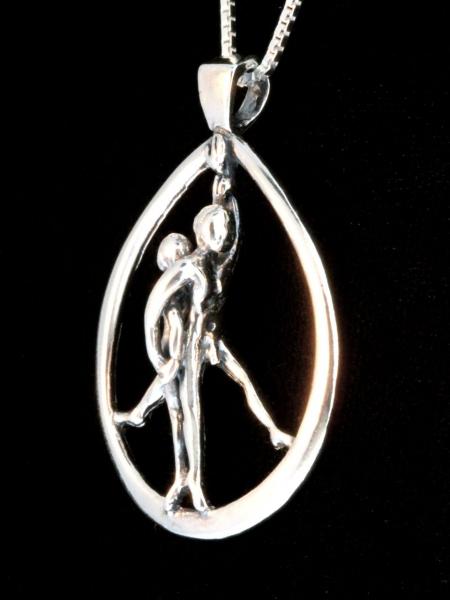 Stand For Peace Pendant - Silver picture