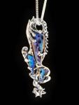 Primordial Opal Pendant - Silver