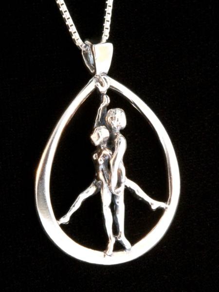 Stand For Peace Pendant - Silver picture