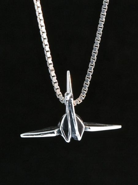 Peace Crane Charm - Silver picture