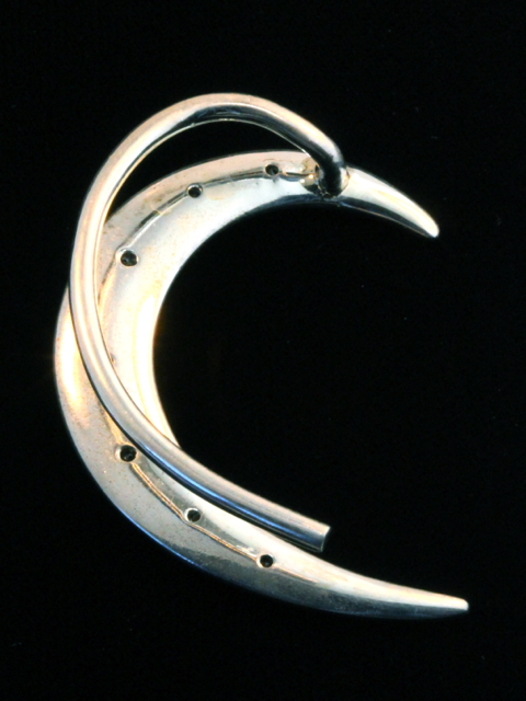 Crescent Ear Wrap - Silver picture