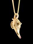 Gold Magic Lamp Charm - 14k Gold