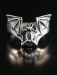 Bat Flight Ring - Silver