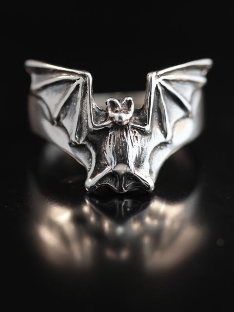 Bat Flight Ring - Silver