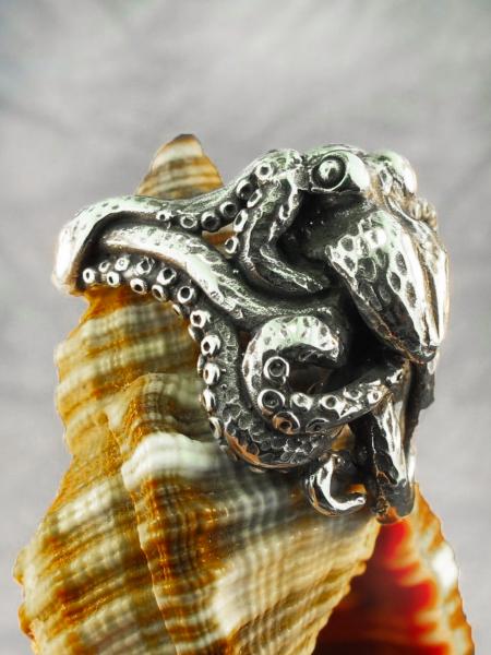 Octopus Ring - Silver