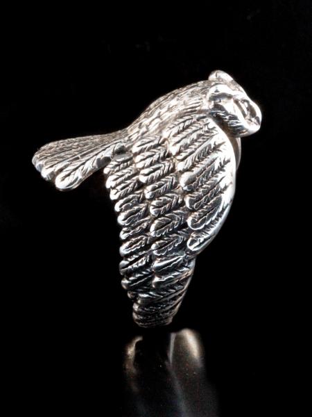 Owl Ring -  Silver picture