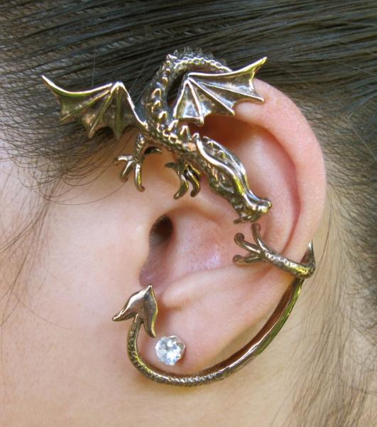 Guardian Dragon Ear Wrap - Bronze picture