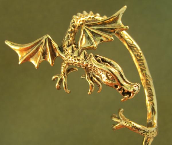 Guardian Dragon Ear Wrap - Bronze picture