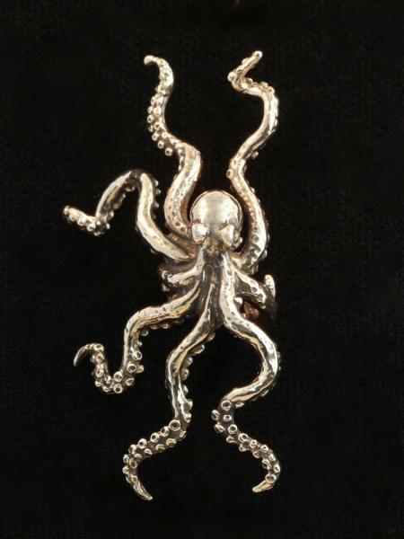 Octopus Ear Cuff - Bronze picture