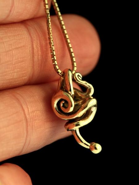 Astro Bloom  Pendant - 18K Gold picture