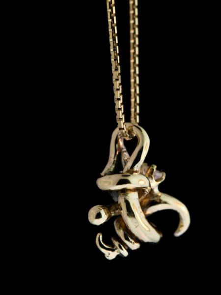 Spielo Spore Pendant - 18K gold with diamond picture