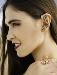 Python Snake Ear Wrap - Bronze