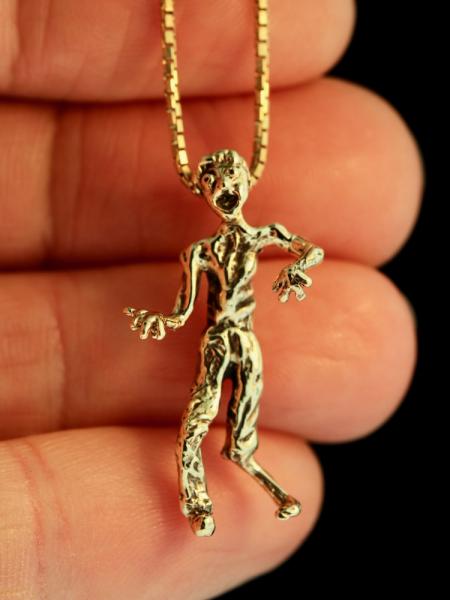 Zombie Charm - 14K Gold picture