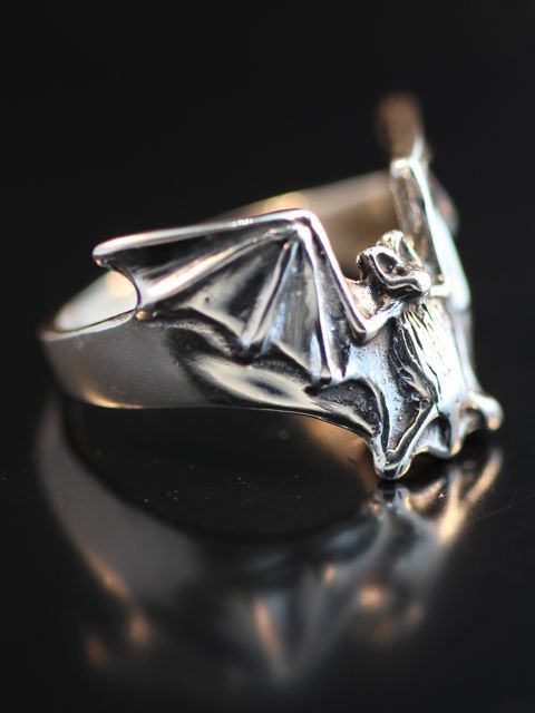 Bat Flight Ring - Silver picture