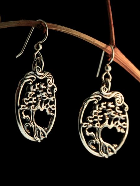 Cypress-Bonsai Tree Earrings picture