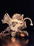 Large Angler Fish Pendant - Bronze