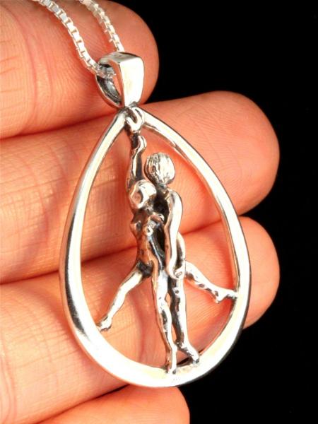 Stand For Peace Pendant - Silver picture